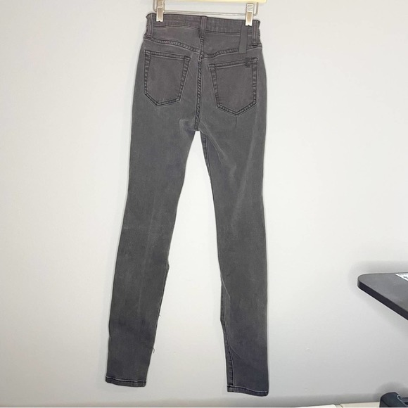 JOES JEANS THE SKINNY HIGH WAIST SKINNY JEANS IN GRAY WITH STRETCH SIZE W 24 - Picture 3 of 11